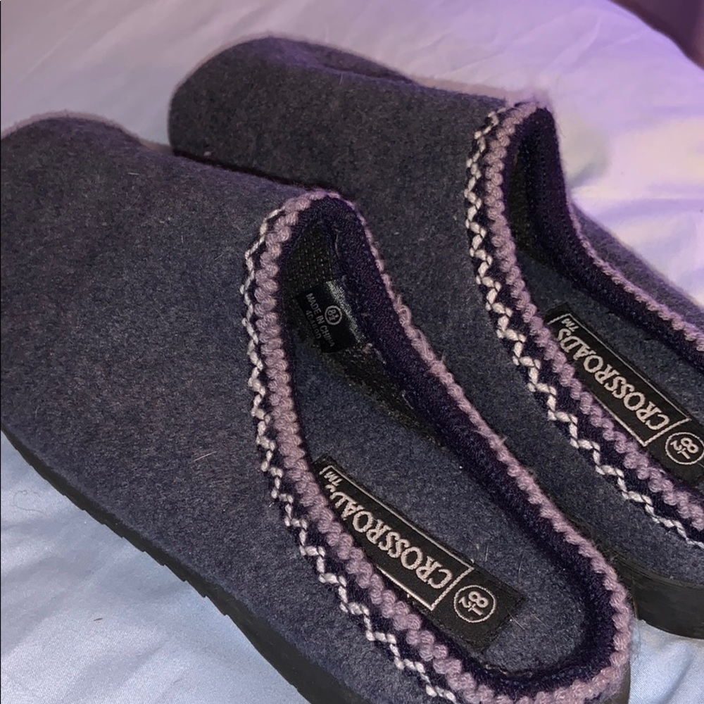 CrossRoads Fleece Slides/Outdoor Slipper Size 8.5
